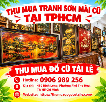 Thu mua tranh sơn mài cũ tại TPHCM