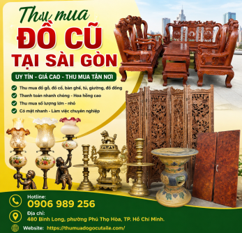 Thu mua đồ cũ tại Sài Gòn