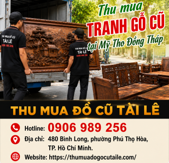 Thu mua tranh gỗ cũ tại Mỹ Tho Đồng Tháp