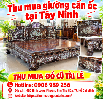 Thu mua giường cẩn ốc tại Tây Ninh