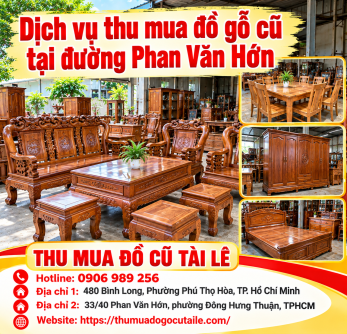 Thu mua đồ gỗ cũ tại đường Phan Văn Hớn