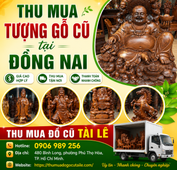 Thu mua tượng gỗ cũ tại Đồng Nai
