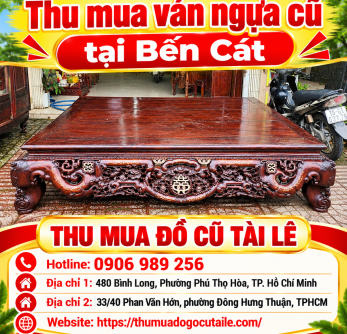 Thu mua ván ngựa cũ tại Bến Cát