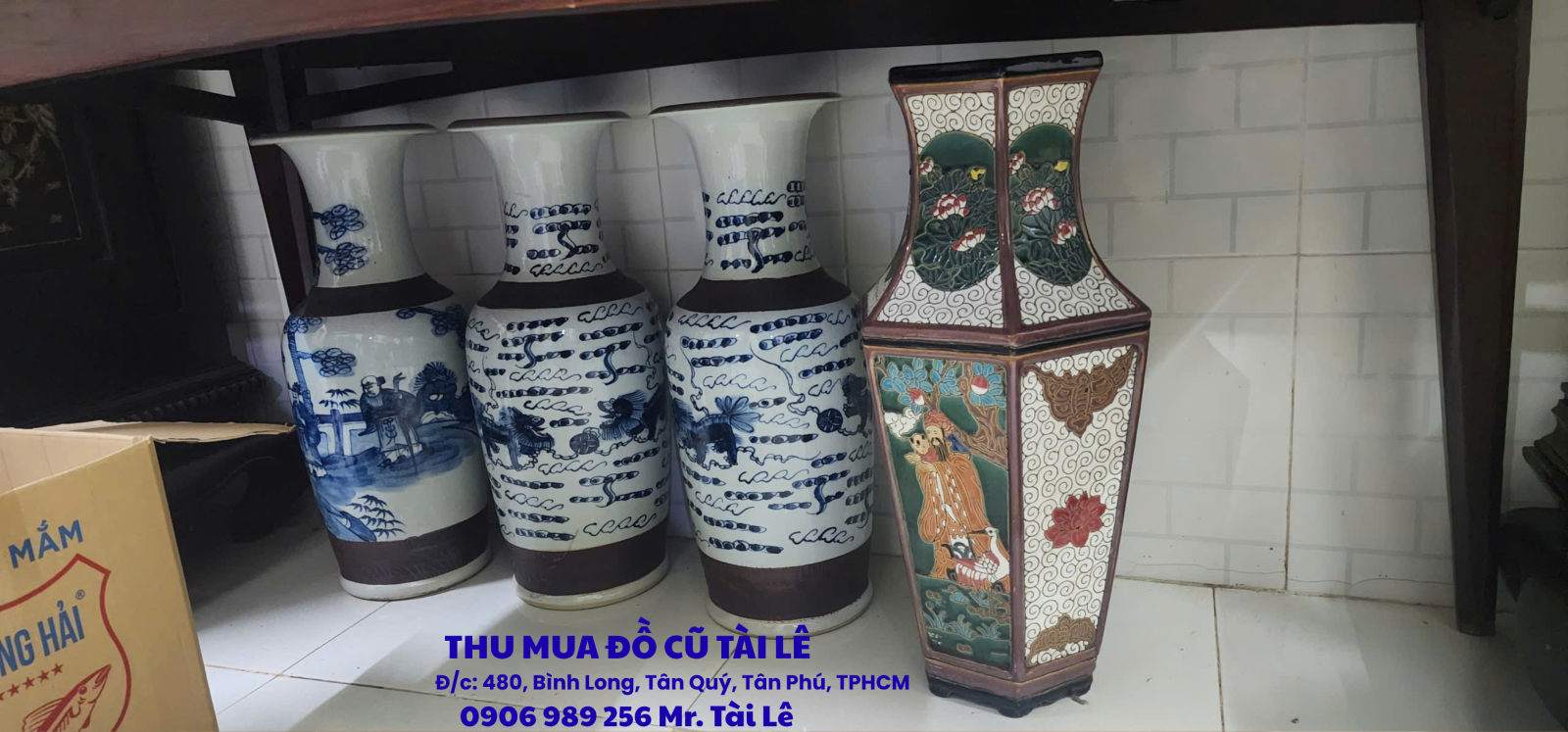 Thu mua đồ sành sứ cũ xưa tại Đồng Nai