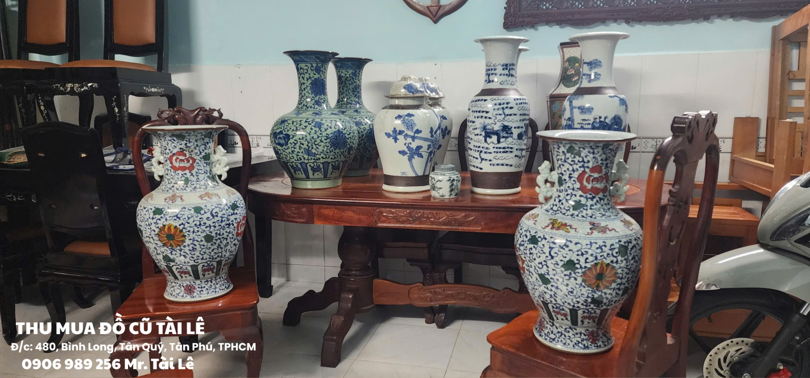 Thu mua gốm sứ cũ, đồ gốm cổ tận nơi tại Phú Mỹ
