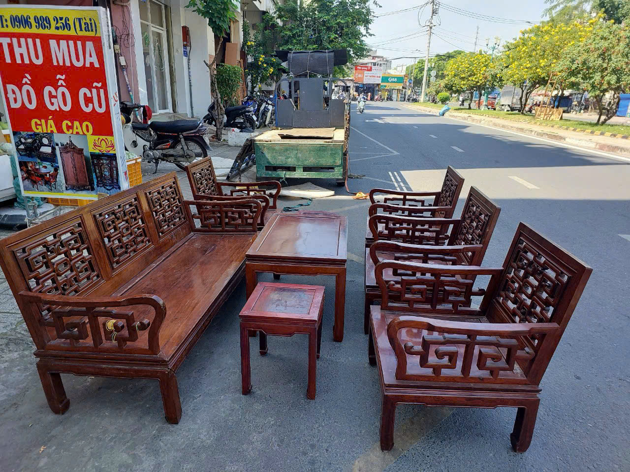 Quy trình thu mua đồ gỗ cũ tại Vĩnh Long nhanh chóng, tận nơi của Tài Lê