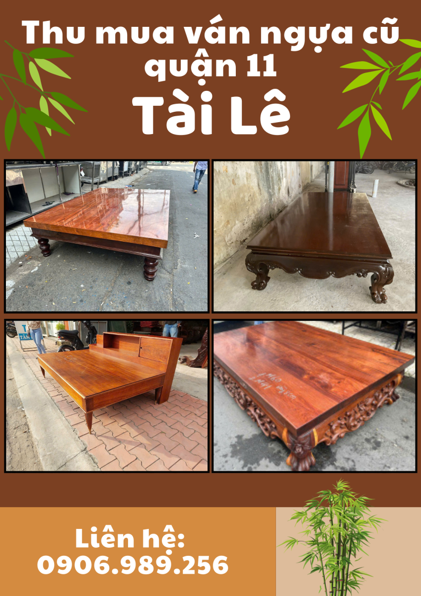 Tài Lê- Thu mua ván ngựa cũ quận 11