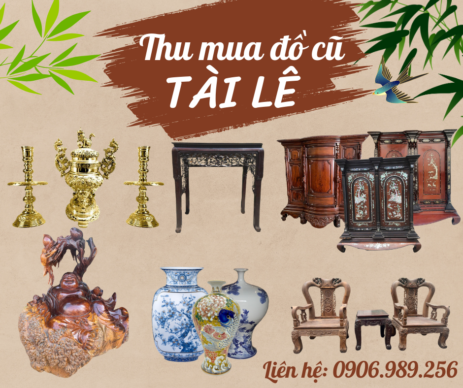Thu mua chậu sứ, đôn sứ, bình bông cũ quận 7 của Tài Lê