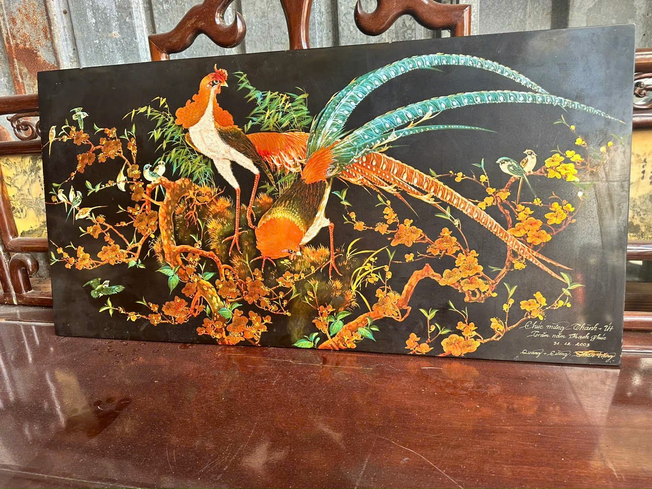 Tài Lê- thu mua tranh gỗ cũ quận 11, TP HCM