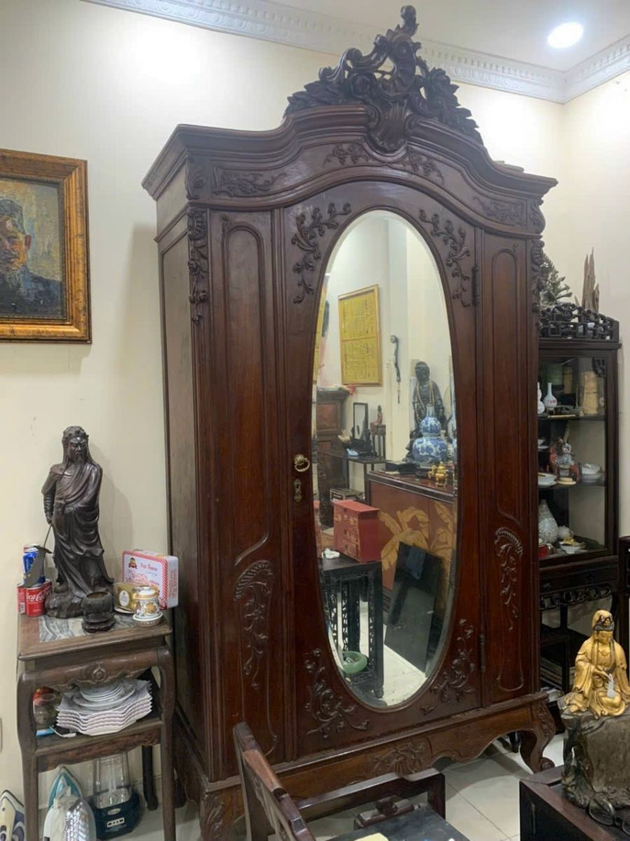 Quy trình thu mua tủ gỗ cũ huyện Bình Chánh, TP HCM của Tài Lê