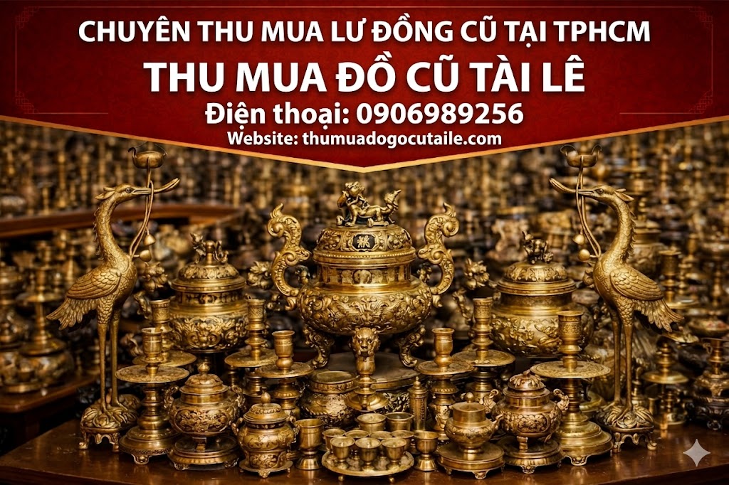 Chuyên thu mua lư đồng cũ tại TPHCM