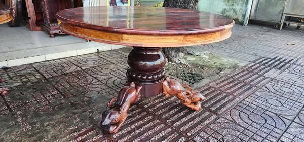 Dịch vụ thu mua đồ gỗ cũ phường An Hội Tây, TP.HCM của Tài Lê (mặt bàn cẩm trụ) 