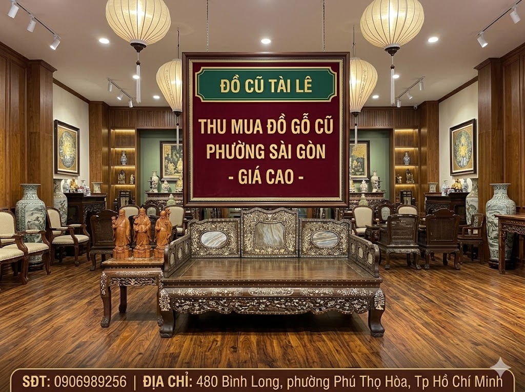Thu mua đồ gỗ cũ phường Sài Gòn giá cao