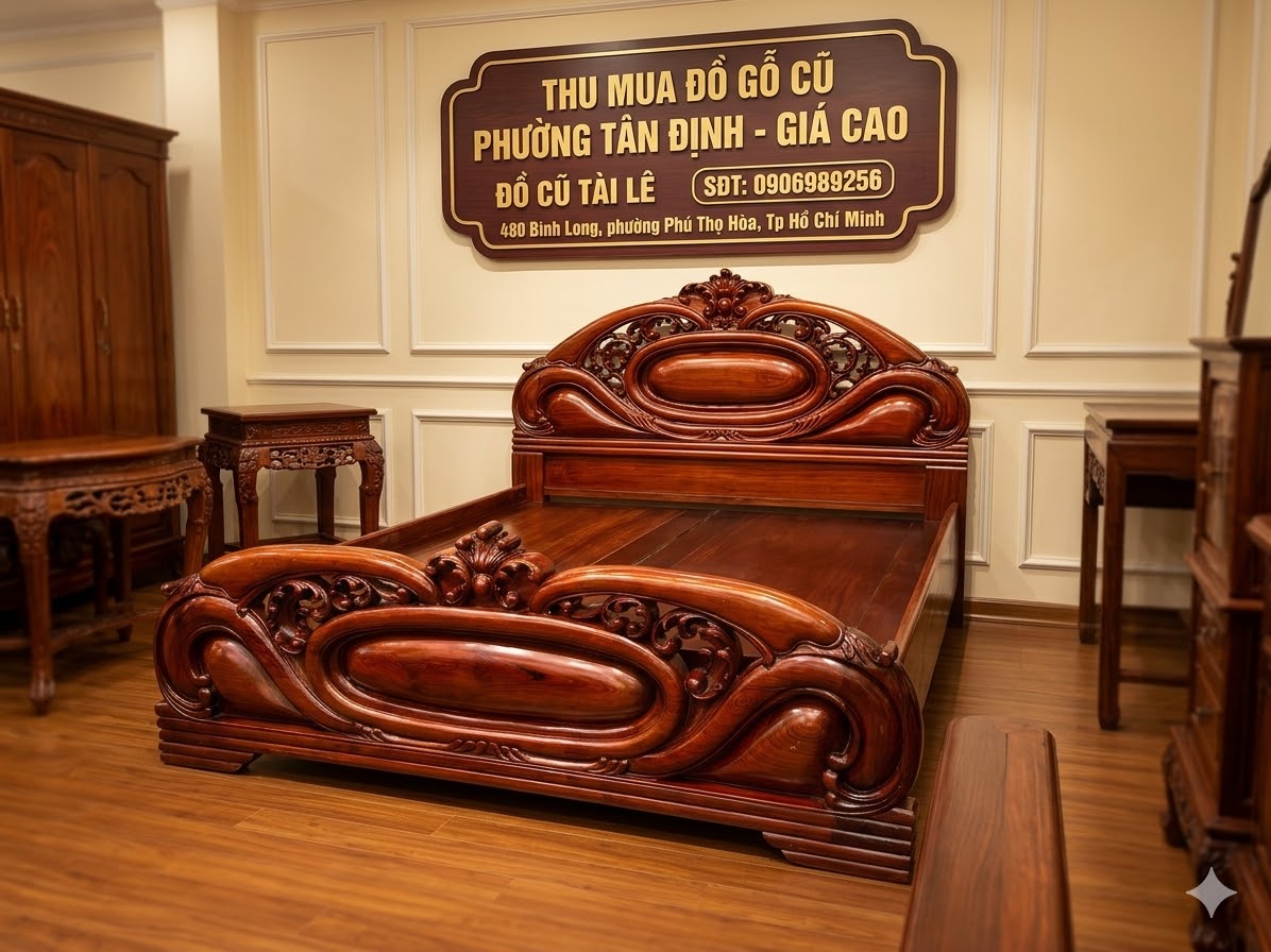Thu mua đồ gỗ cũ phường Tân Định giá cao
