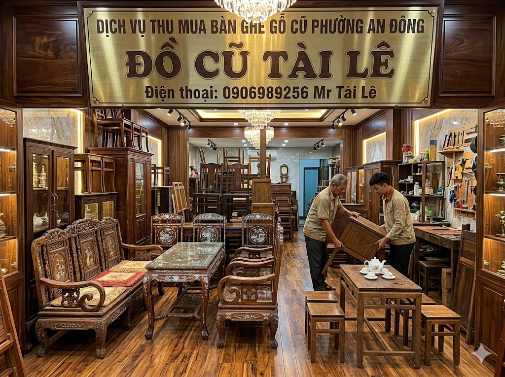 Dịch vụ thu mua bàn ghế gỗ cũ phường An Đông