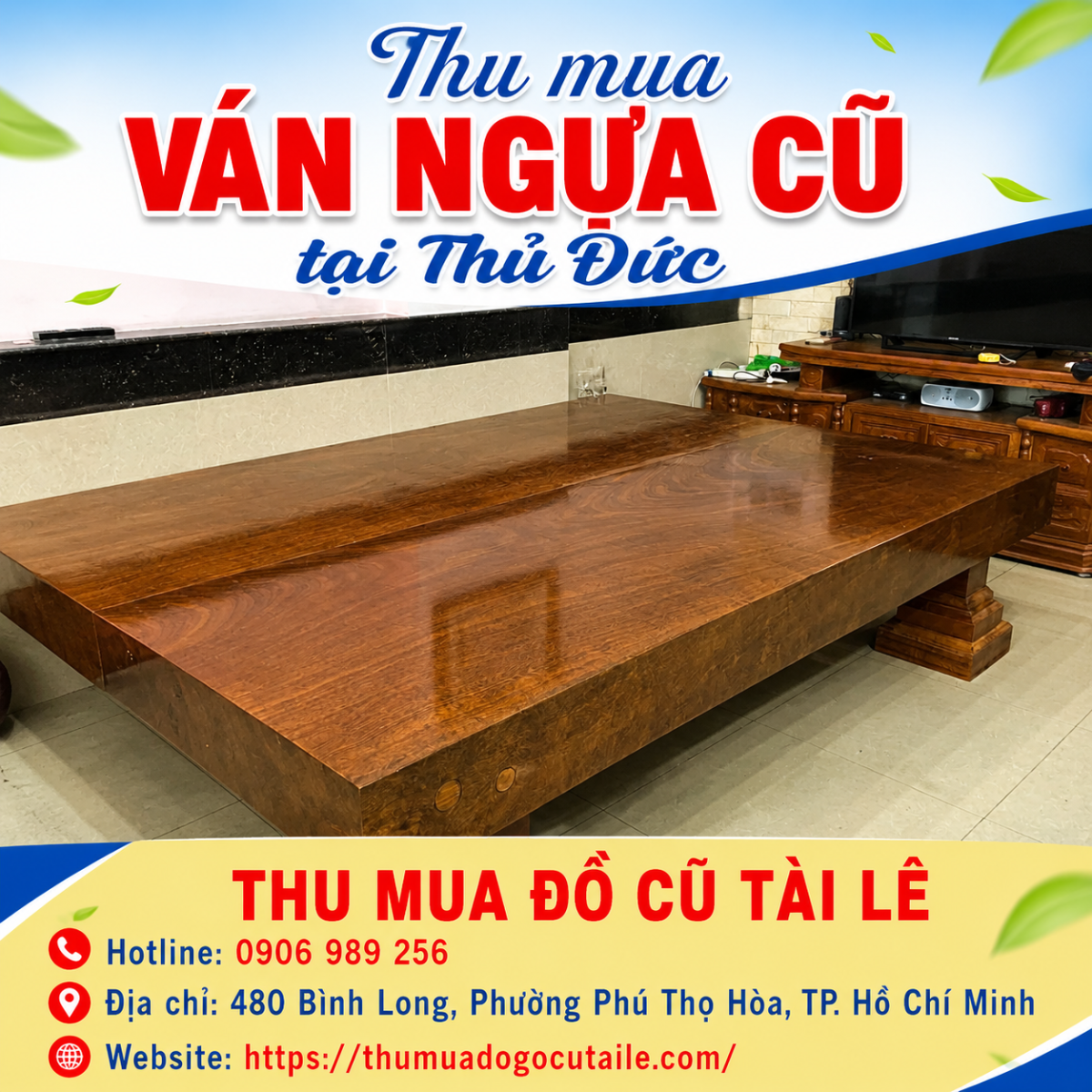 Thu mua ván ngựa cũ tại Thủ Đức