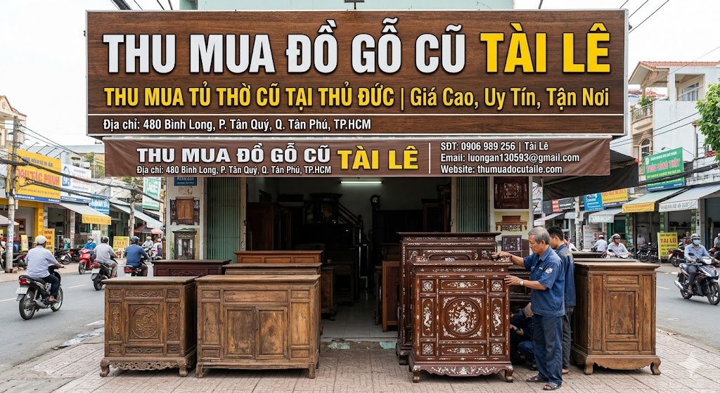 Thu mua tủ thờ cũ tại Thủ Đức