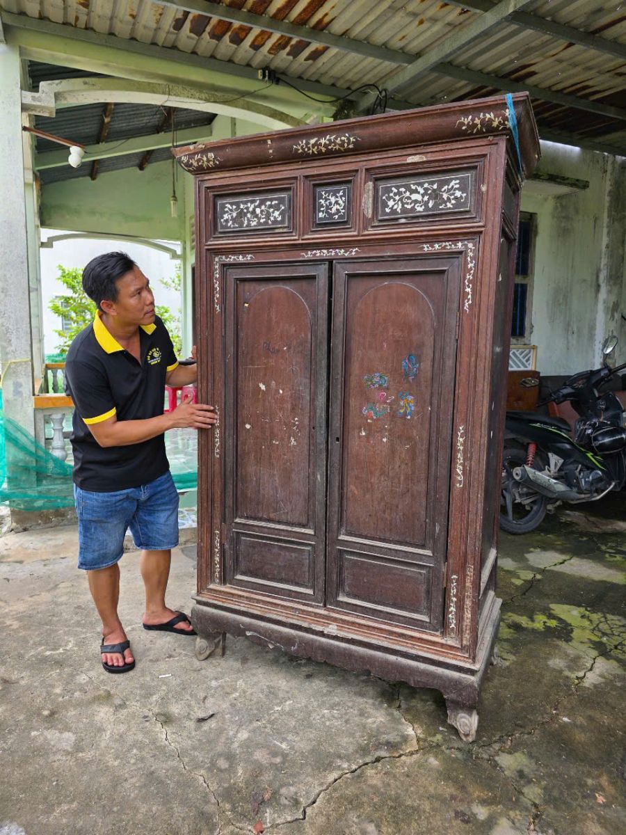 Thu mua tủ thờ gỗ cũ đã qua sử dụng tphcm