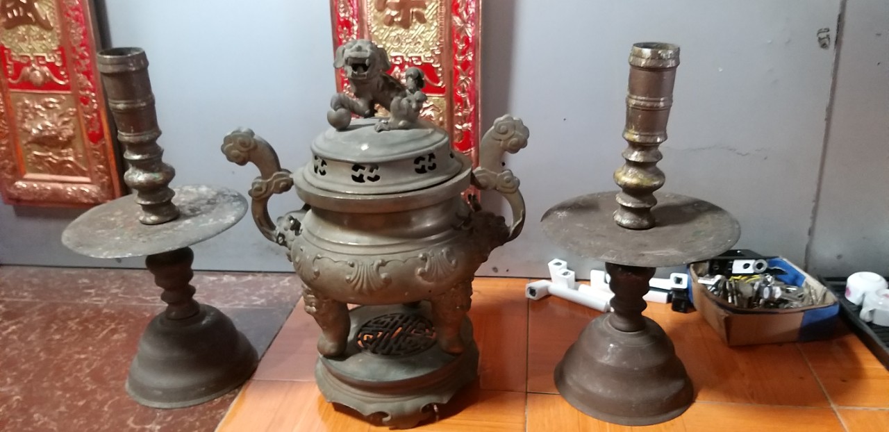 Thu mua lư đồng, đỉnh đồng cũ quận Gò Vấp