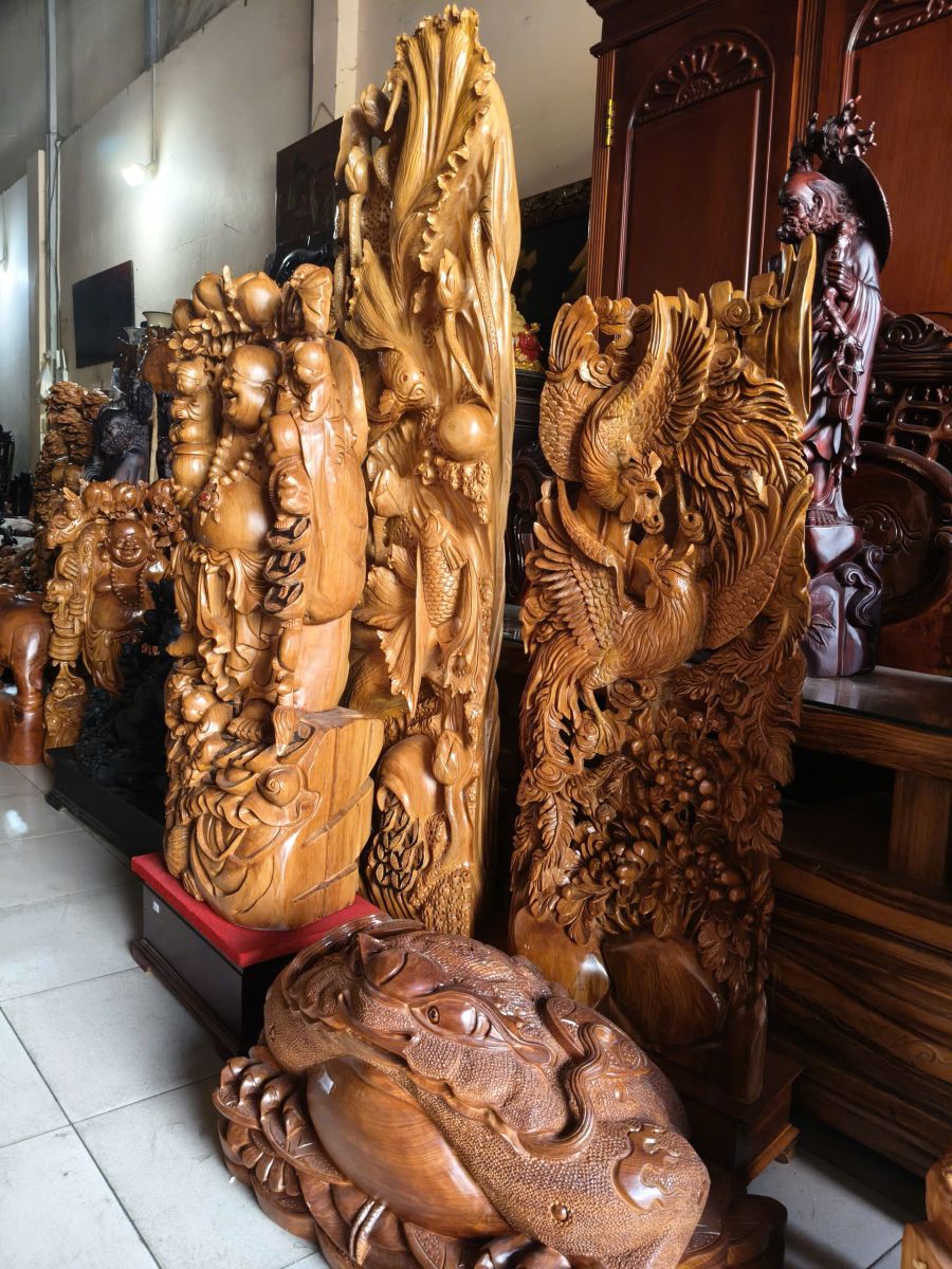 Thu mua tượng gỗ cũ tại Vĩnh Long