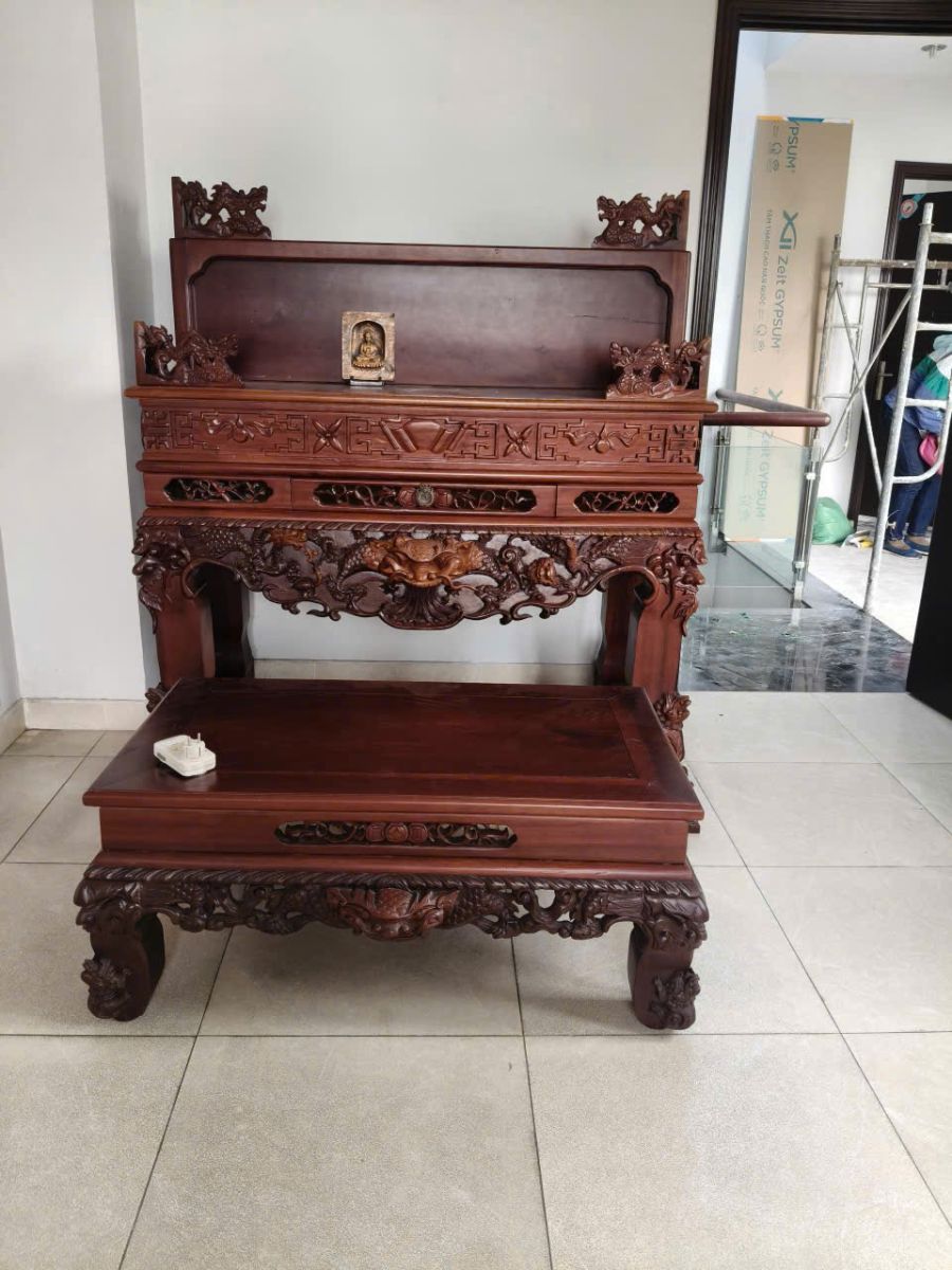 Thu mua các loại sập thờ, án gian cũ giá cao