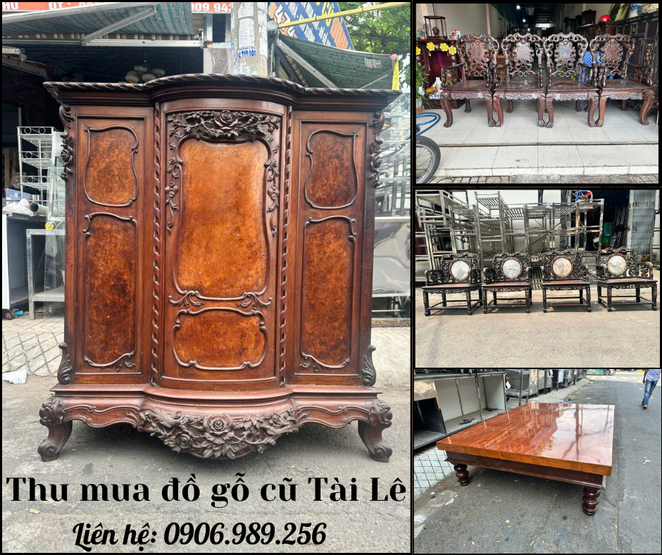 Thu mua đồ gỗ cũ quận 6- Cửa hàng Tài Lê: 0906.989.256