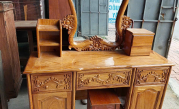 BÀN TRANG ĐIỂM GỖ 