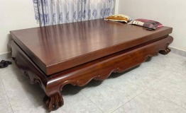 VÁN NGỰA GỖ GÕ ĐỎ 