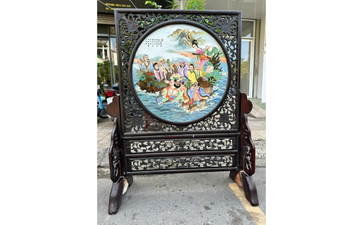 BỨC BÌNH PHONG ĐÁ BÁT TIÊN