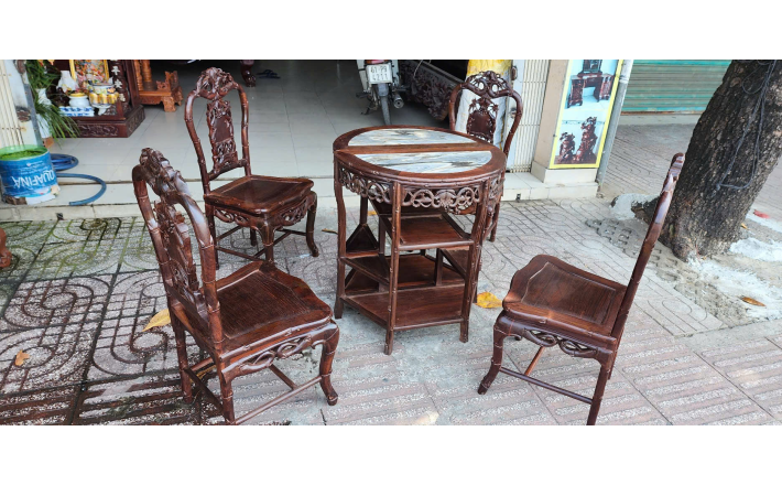 Bộ bàn ghế gỗ trắc